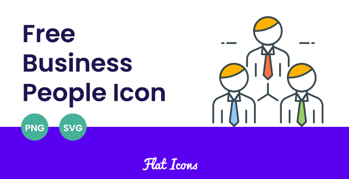 Free Business People Icon PNG and SVG – Download and Customize! 2 free business people icon
