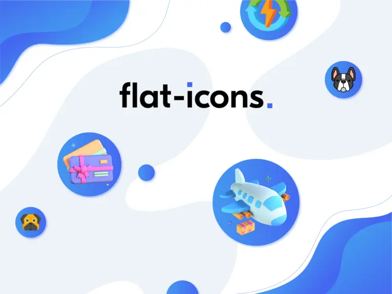 Flat Icons Lifetime Icon Bundle Featured Image