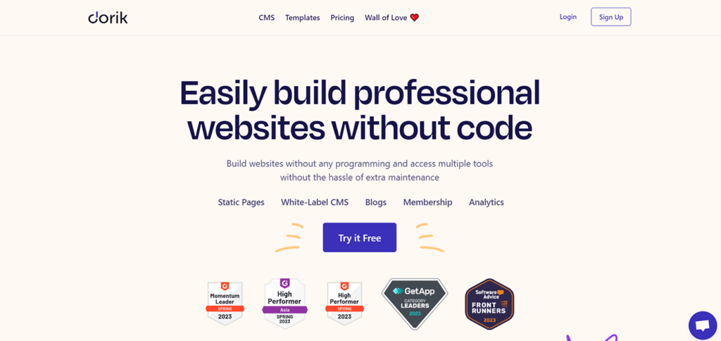 Best no-code website builders (build a website in 5 minutes) 71