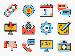 60 Web Icon Set - Flat Icons
