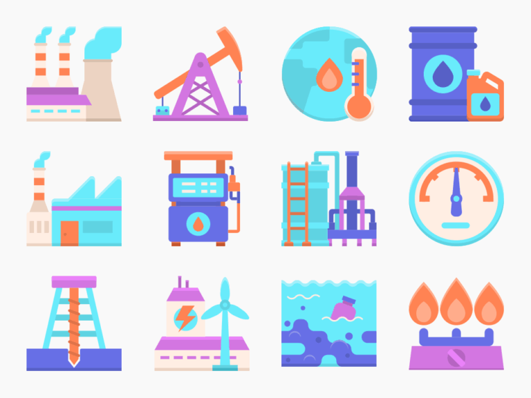 63 Petroleum Icon Set Featured Image
