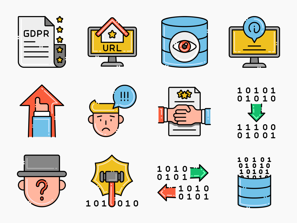75 GDPR Icon Set Featured Image