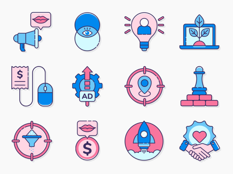 90 Digital Agency Icon Set Featured Image