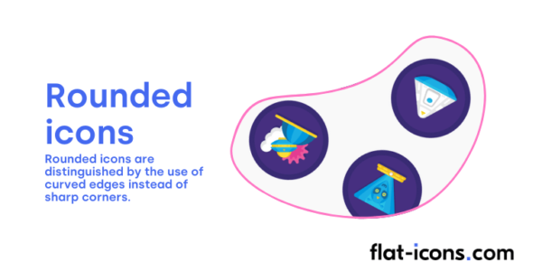 What are the icon styles? - Flat Icons
