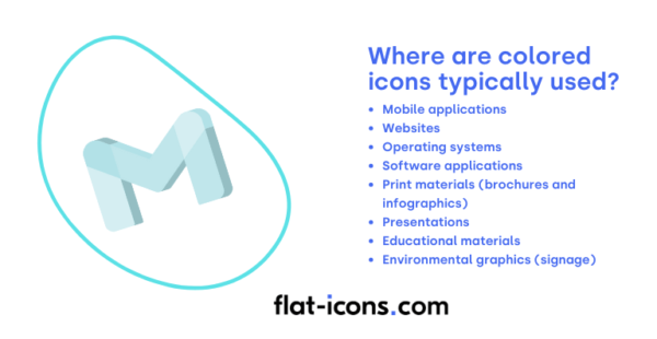 Colored icons: definition, key characteristics, uses, and examples ...