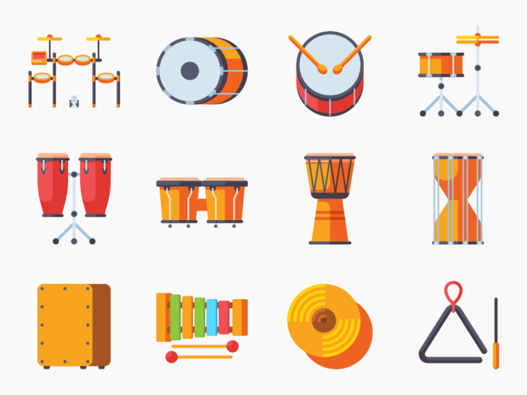 60 Music Gear Icon Set Featured Image