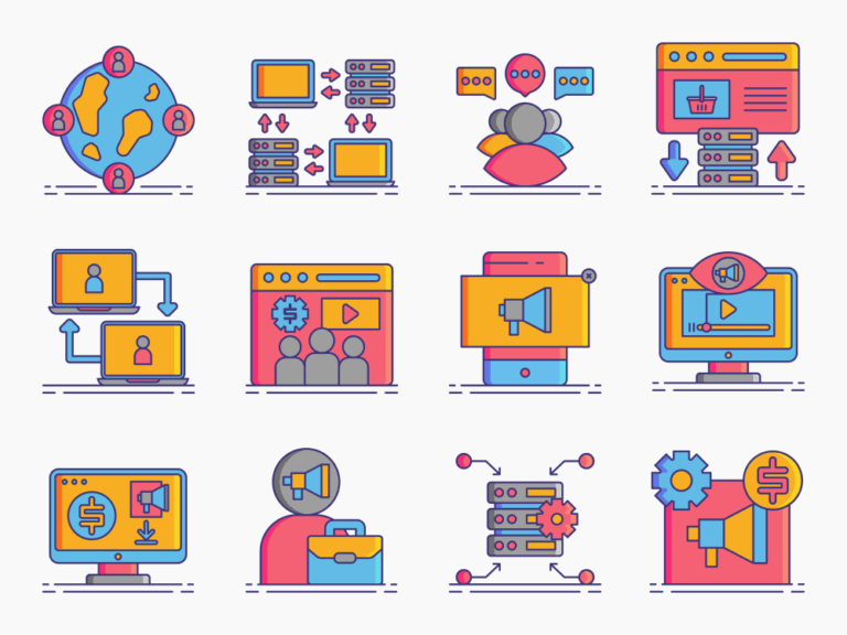 95 Ad Firm Icon Set Featured Image