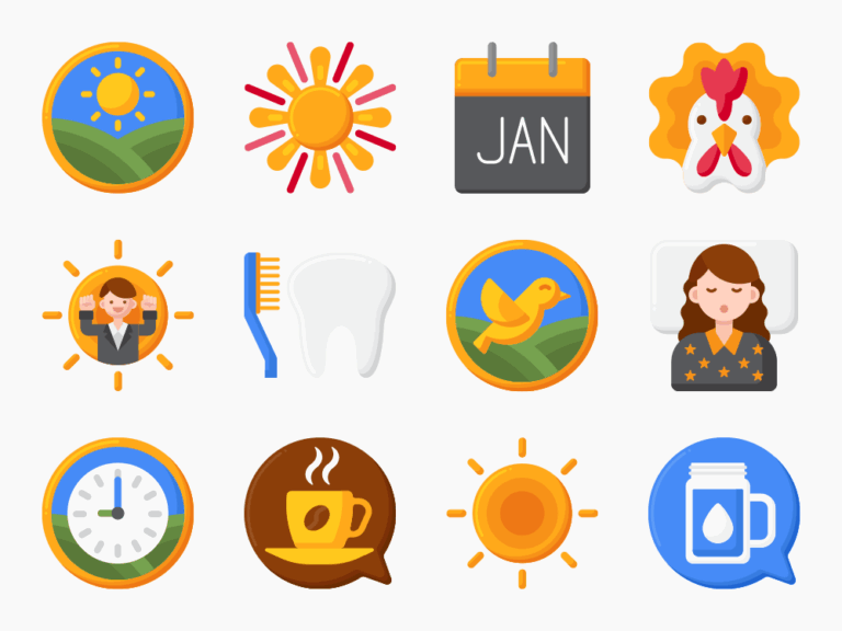 Daybreak Icon Set Featured Image