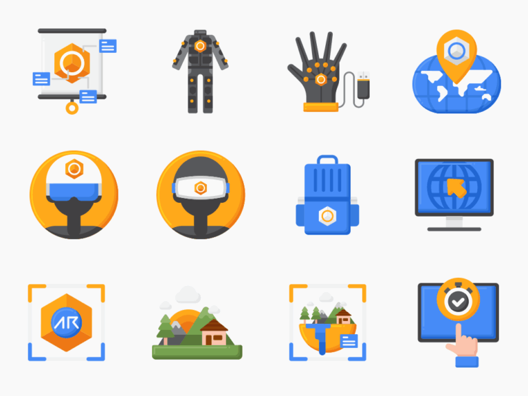 65 Mixed Reality Icon Set Featured Image