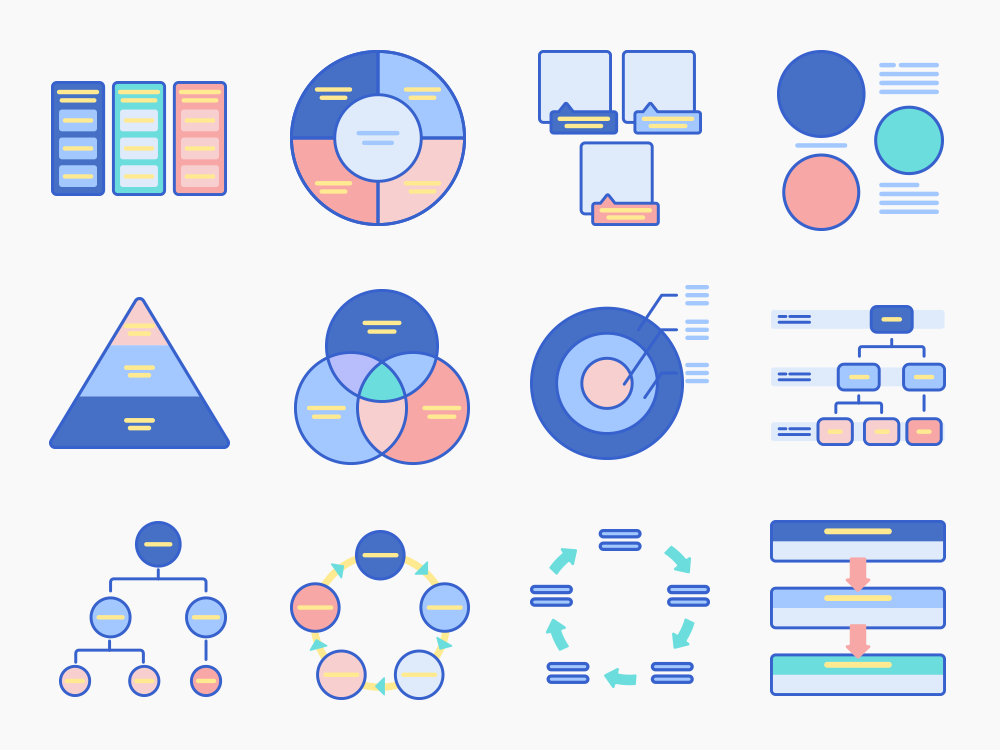 Visual Data Icon Set Featured Image