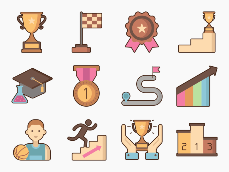 85 Milestones Icon Set Featured Image