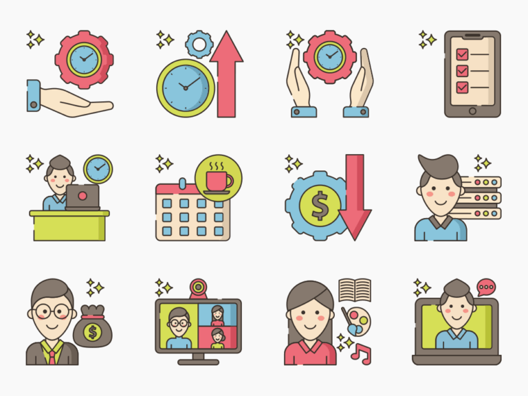 75 Solo-preneur Icon Set Featured Image