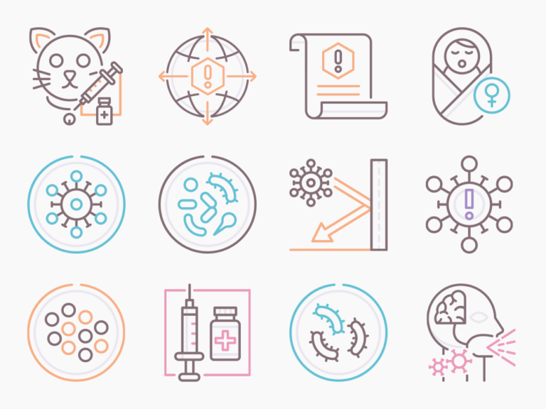 65 Immunization Icon Set Featured Image