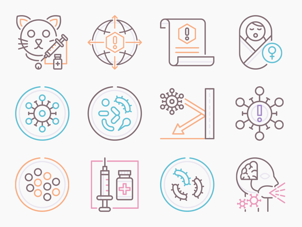 65 Immunization Icon Set Featured Image