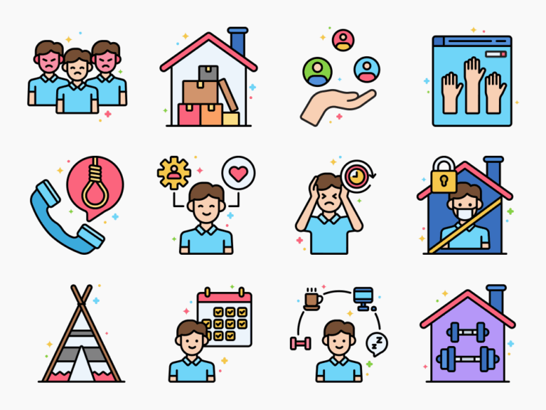 75 Seclusion Icon Set Featured Image