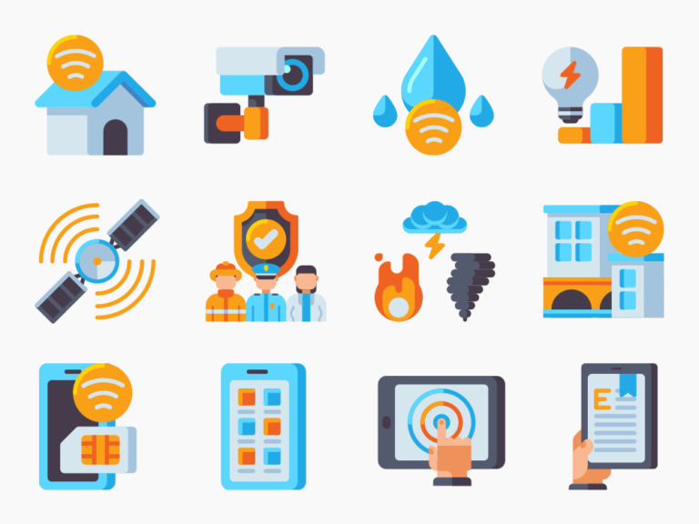 90 Smart Tech Icon Set Featured Image