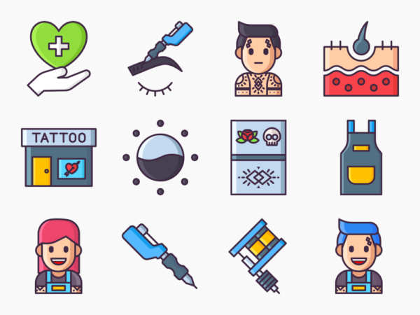 80 Ink Studio Icon Set - Flat Icons