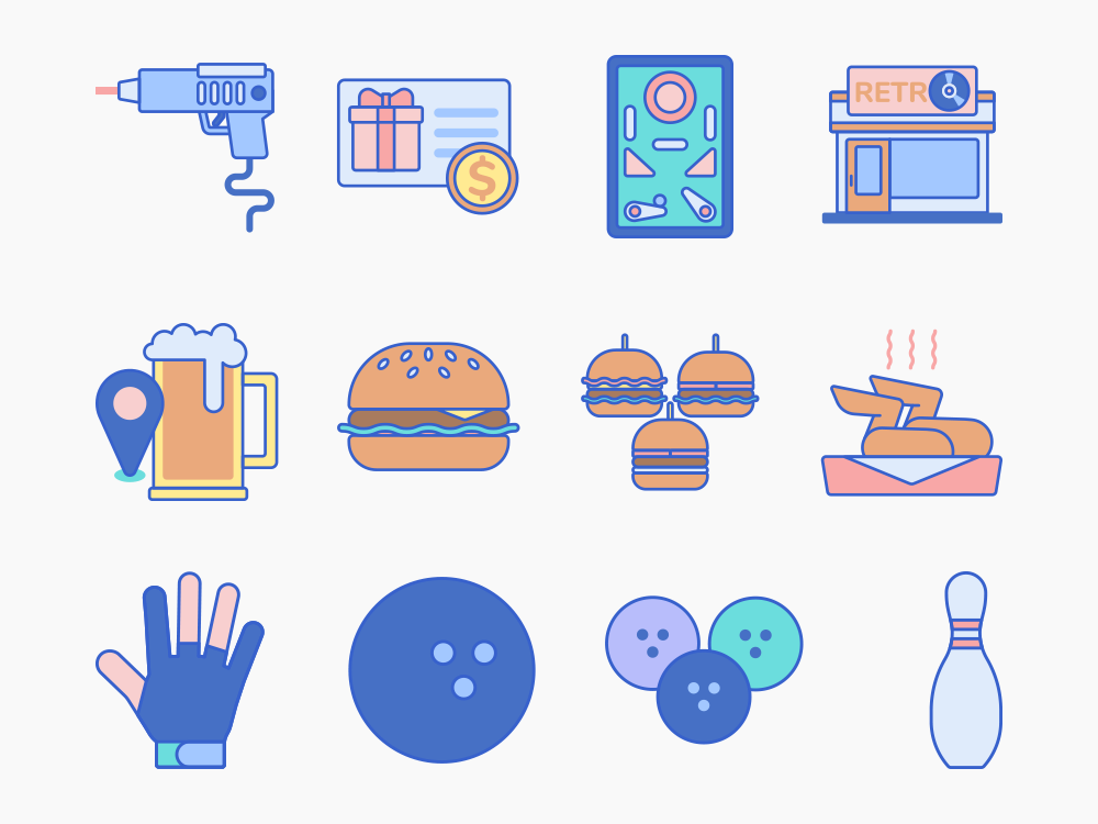 80 Game Center Icon Set Featured Image