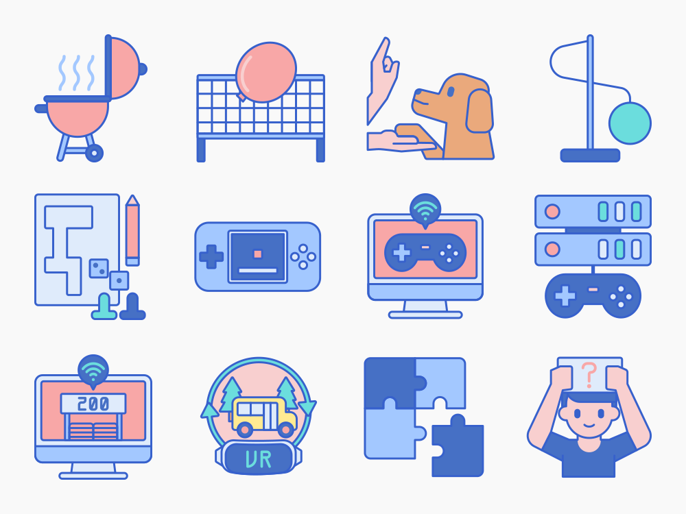 80 Home Living Icon Set Featured Image