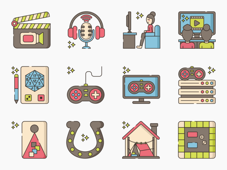 80 Indoor Life Icon Set Featured Image