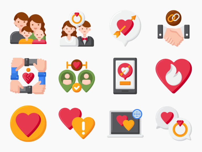 80 Partnerships Icon Set Featured Image