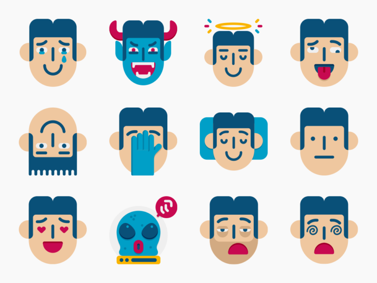 87 Smileys Icon Set Featured Image