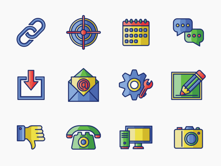 60 Net Icon Set Featured Image