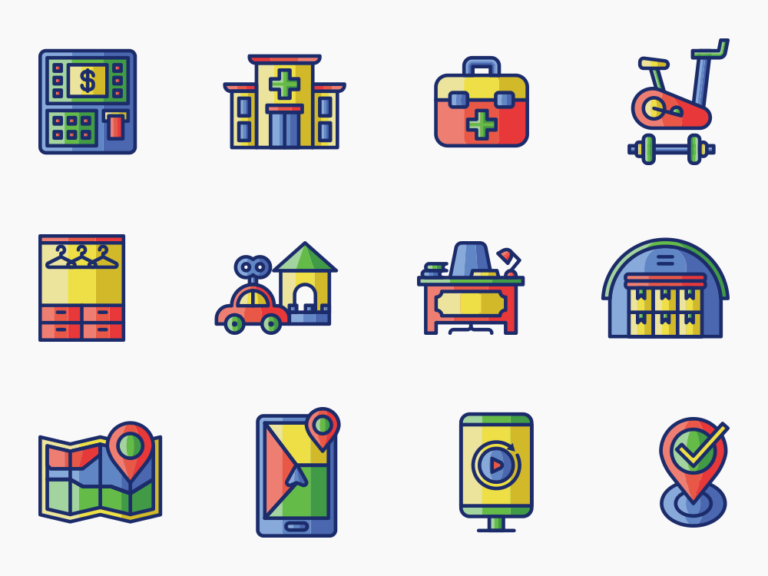 80 Directions Icon Set Featured Image