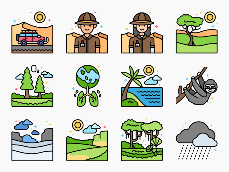80 Outdoors Icon Set Featured Image