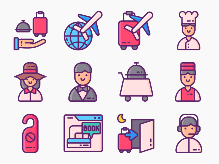 Hotel Services Icons Featured Image